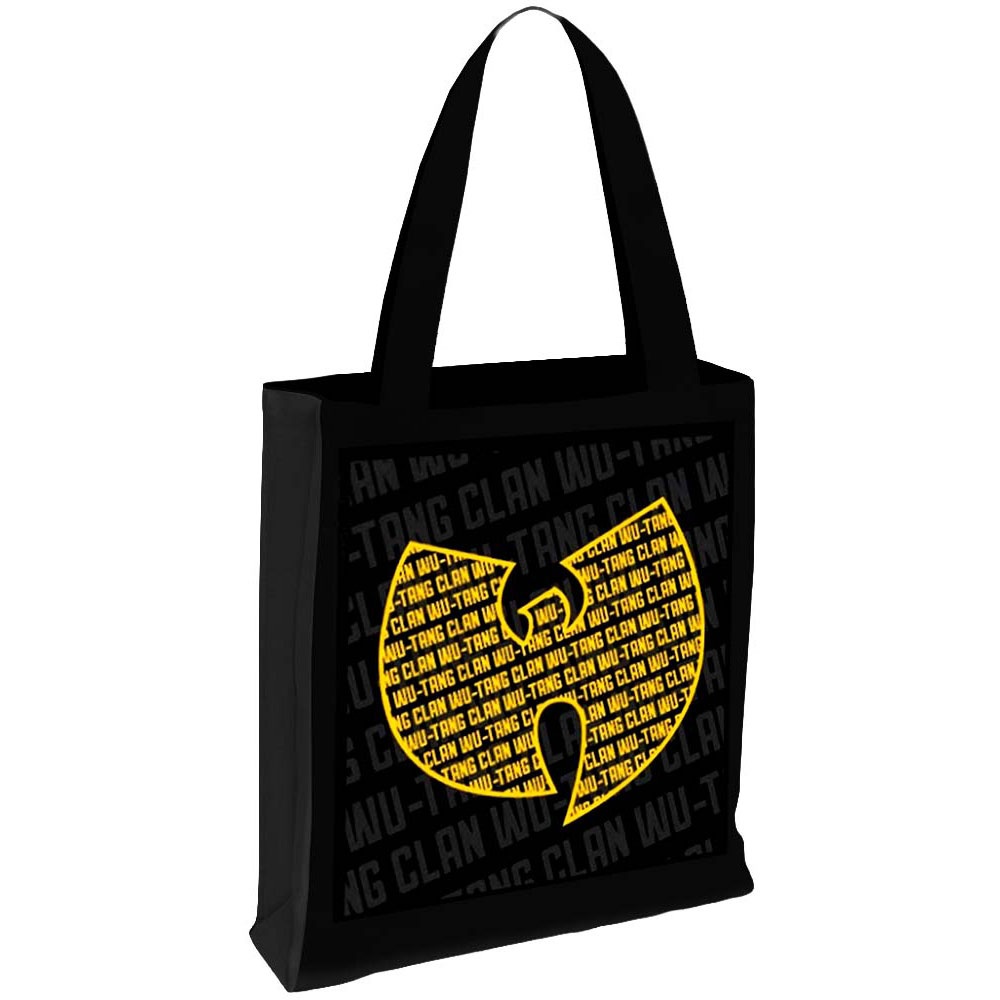 Rocksax WuTang Clan - Logo Tragetasche - Schwarz/Gelb